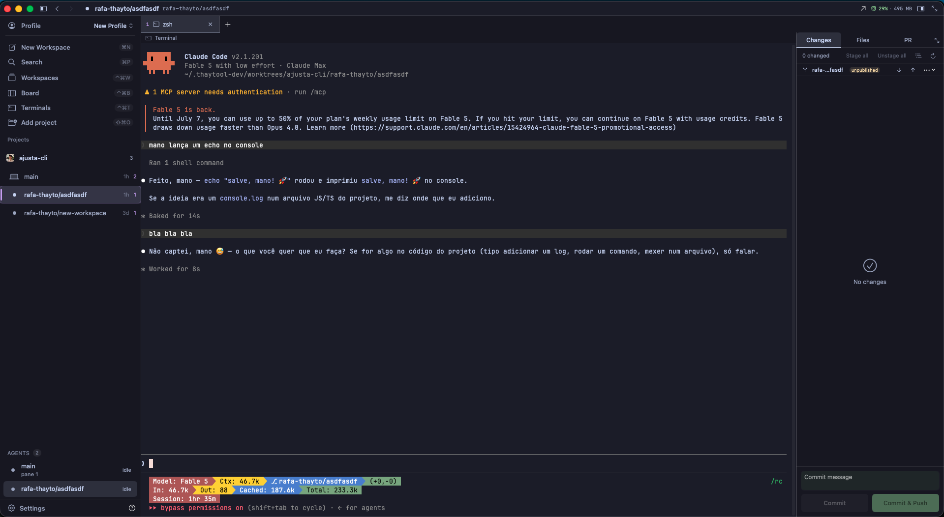 Thaytool window